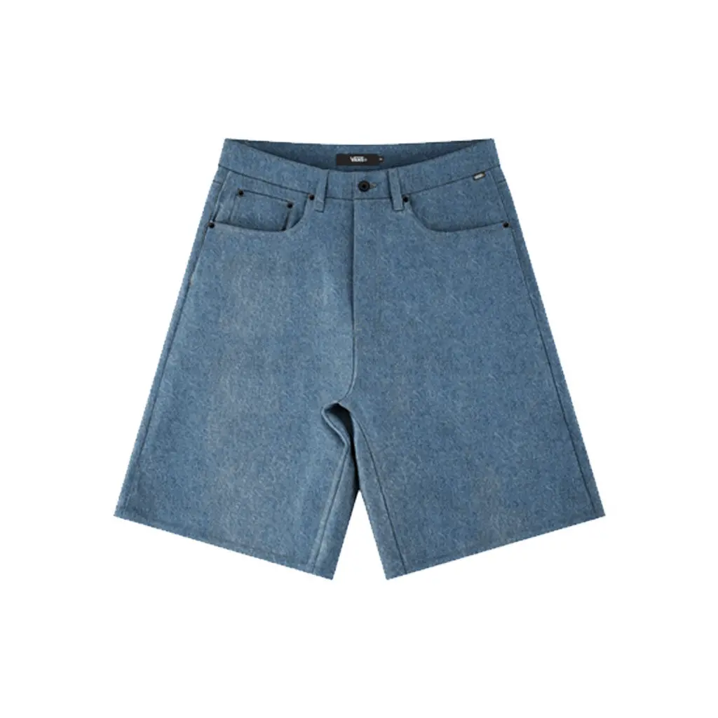 Vans Check-5 Baggy Denim Short - Stonewash Blue 1