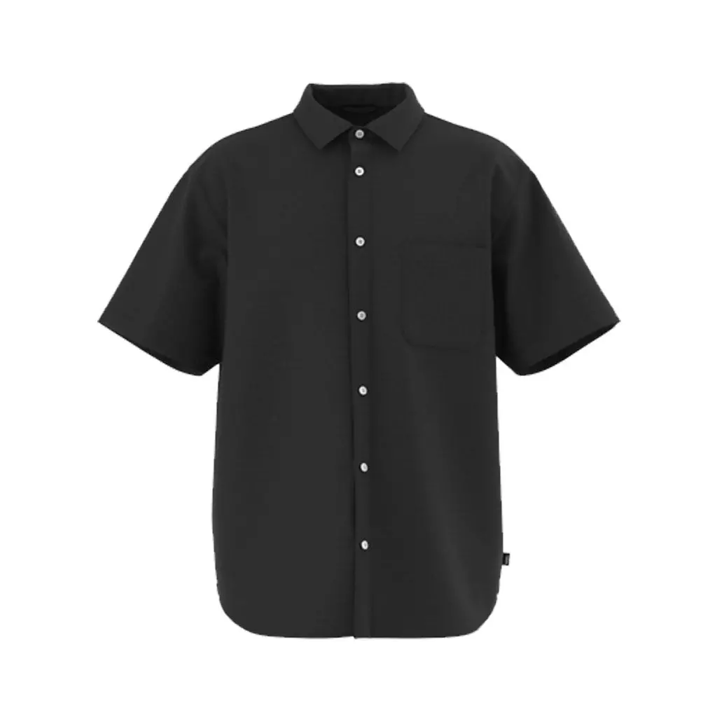 Vans Skate Plaid Ss Woven - Black 1