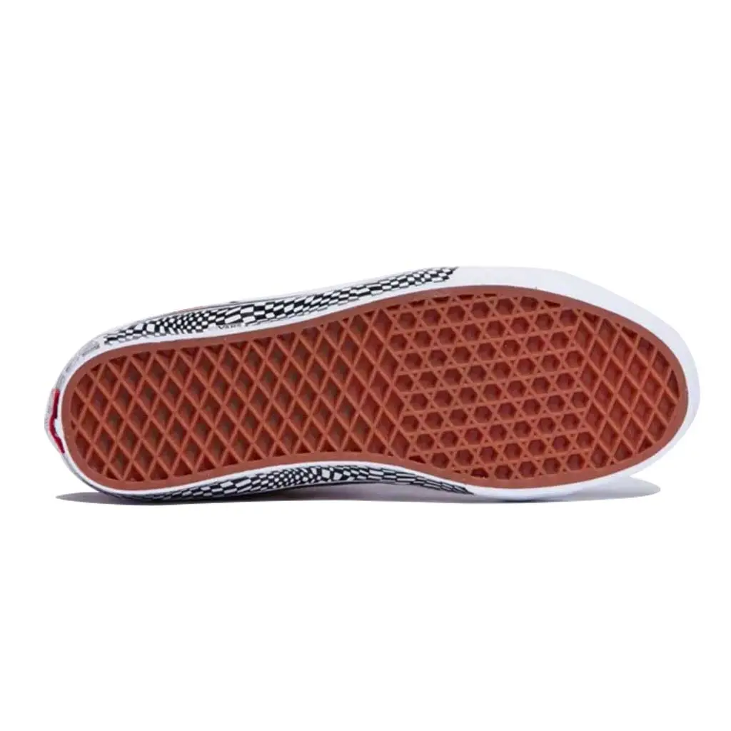 Vans Skate Sk8-Hi Reissue Grosso '84 Shoes - Black/Red Checker 3