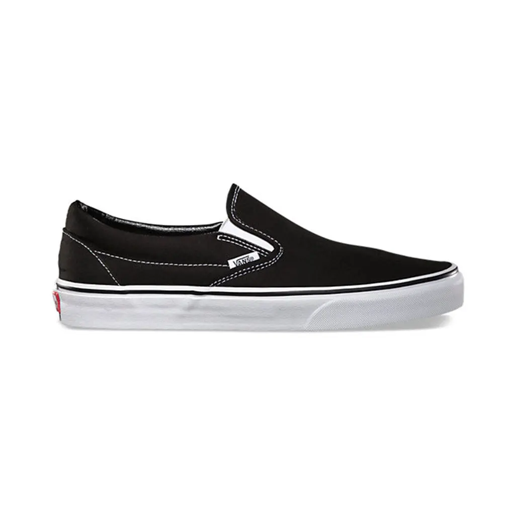 Vans Classic Slip-On Shoes - Black 1