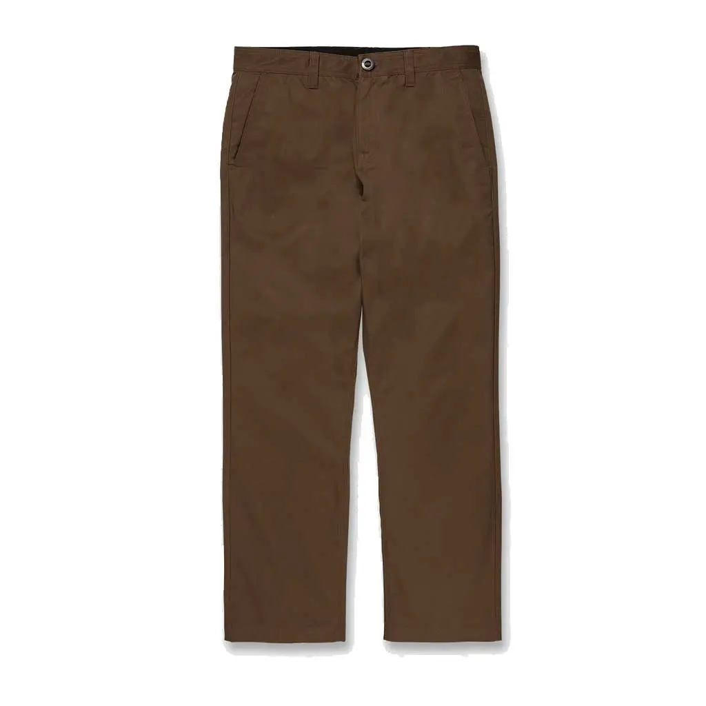 Volcom Frickin Skate Chino Pant - Dark Earth 1