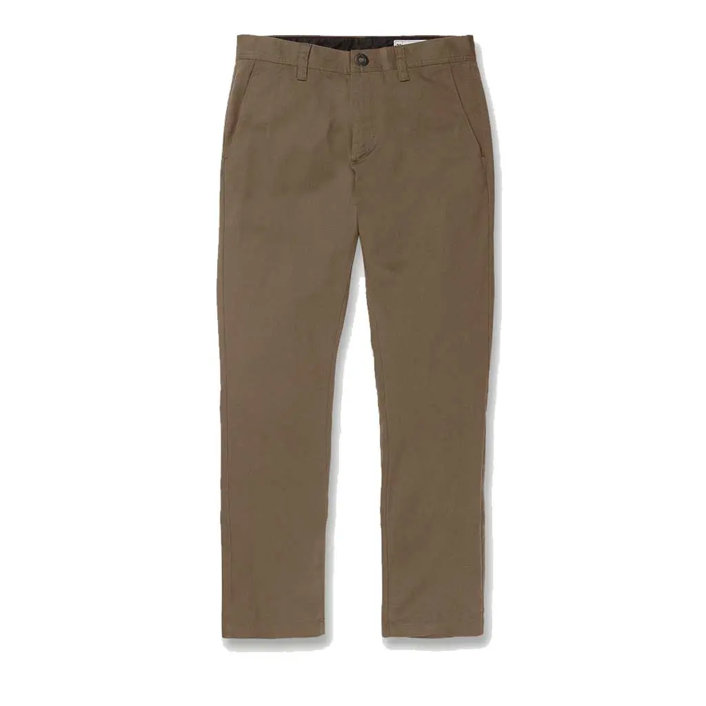 Volcom Frickin Slim Stretch Pant - Mushroom 1