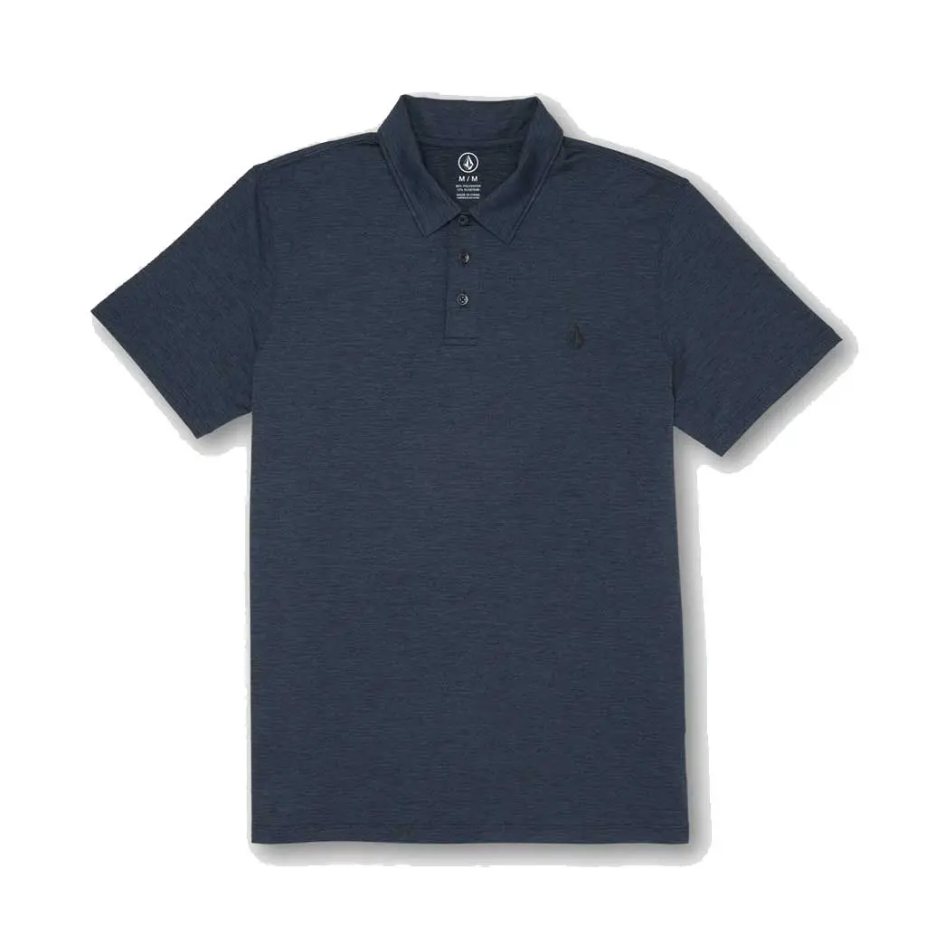 Volcom Hazard Pro Polo Ss - Navy Heather 1