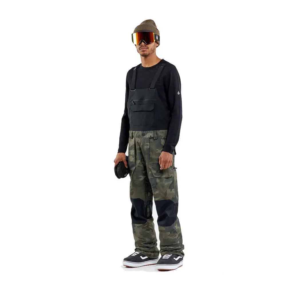 Volcom 23/24 Roan Bib Overall - Cloud Camo 1