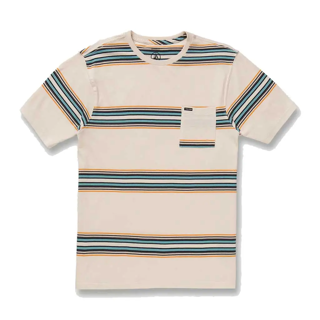 Volcom Warsaw Crew Ss Tee - White Flash 1