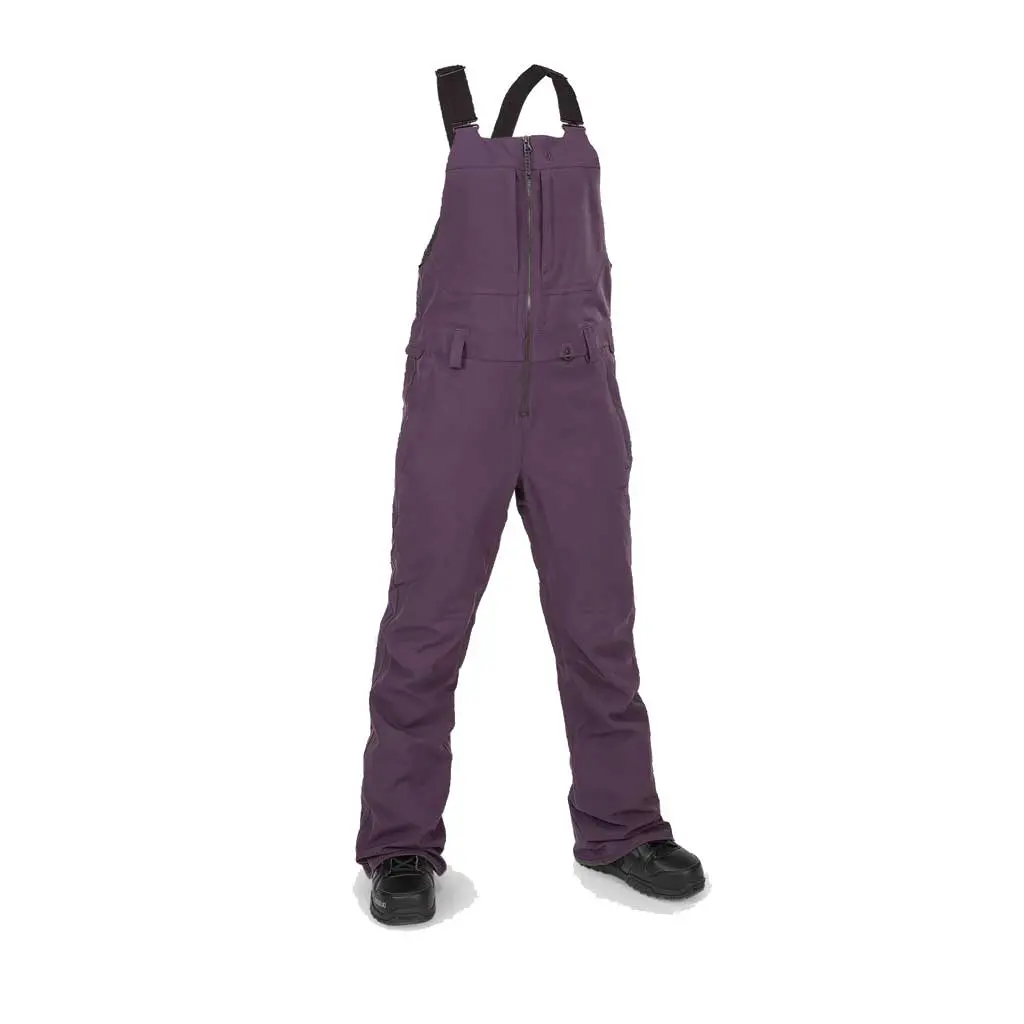 Volcom 23/24 Women's Swift Bib Overall - Blackberry 1