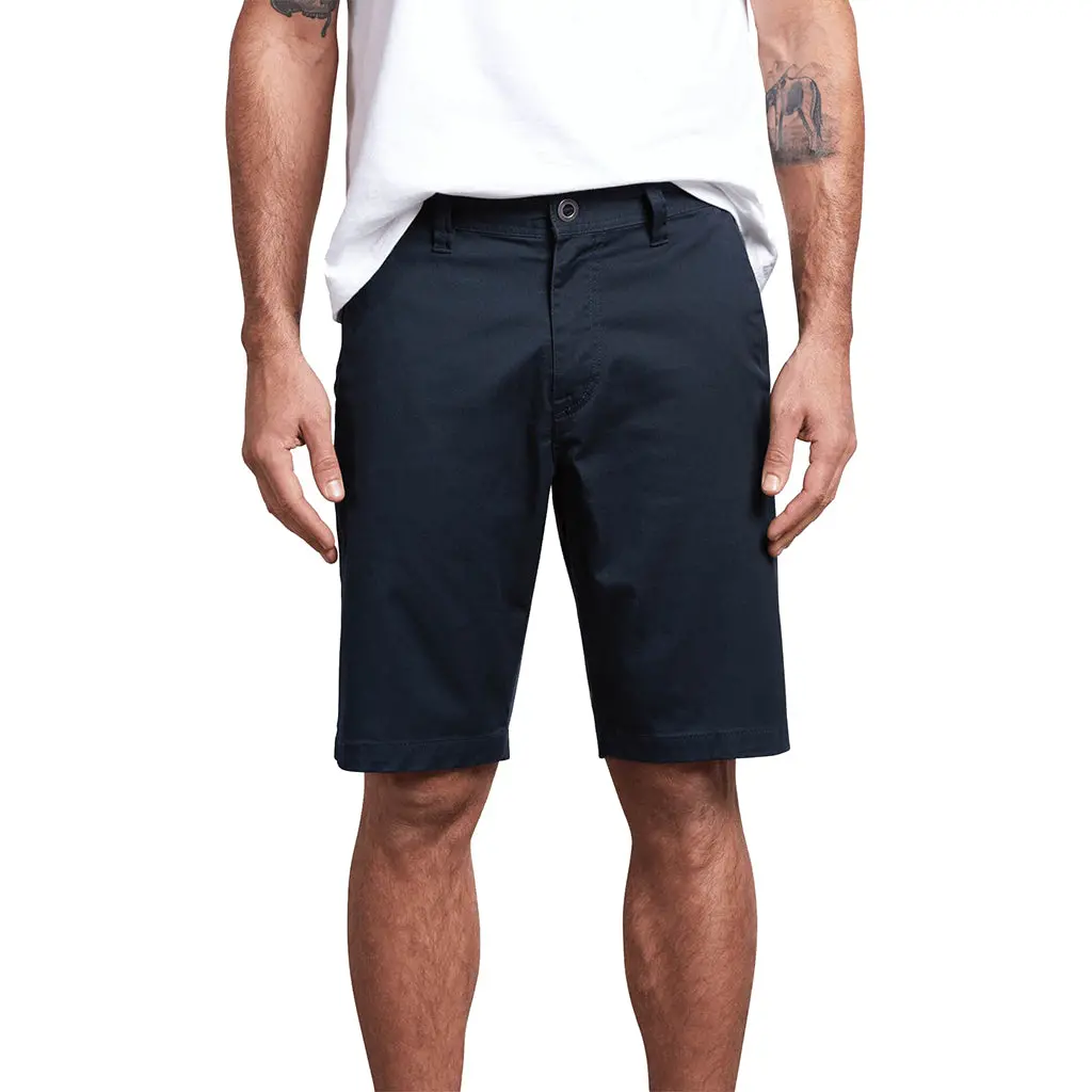Volcom Frickin Modern Stretch Shorts - Dark Navy 1