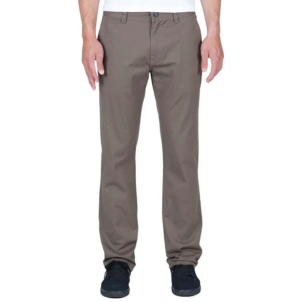 Volcom Frickin Modern Stretch Chino Pants - Mushroom 1