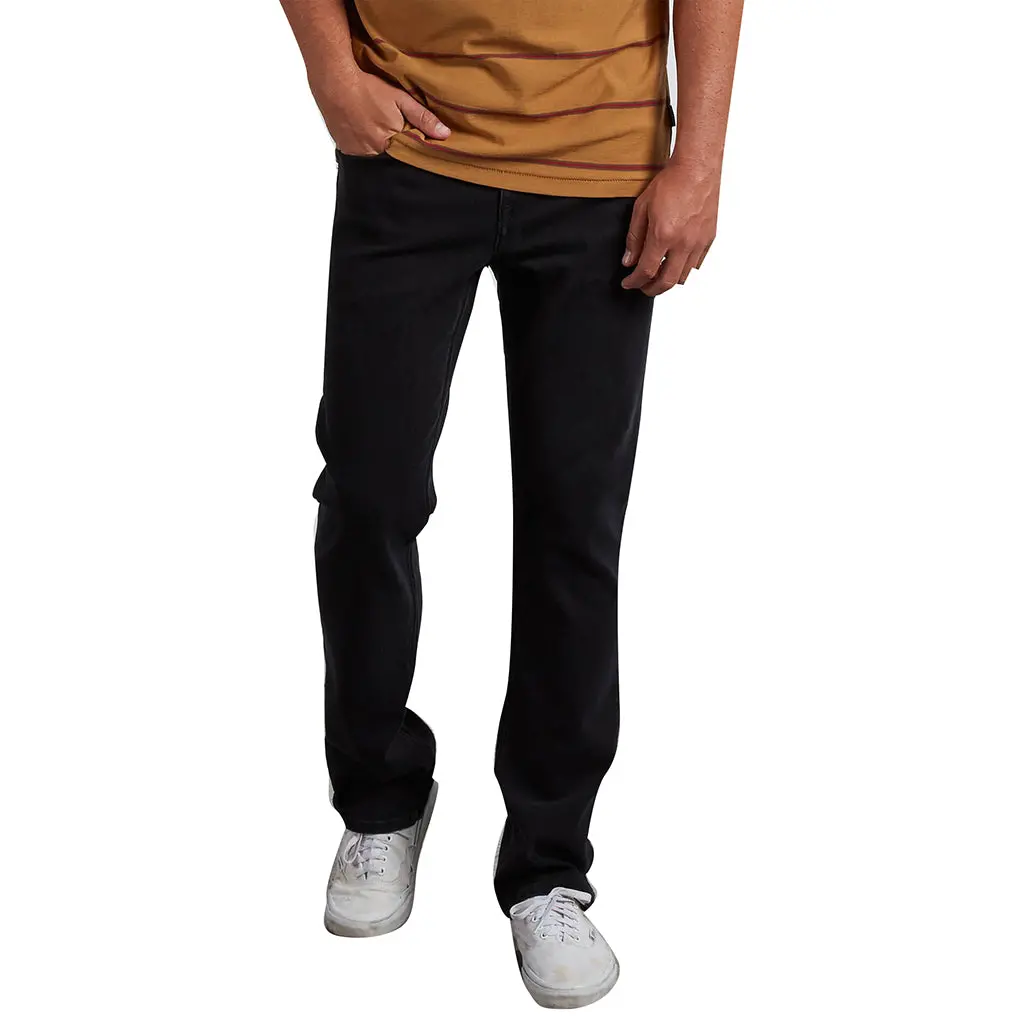 Volcom Solver Denim Pant - Black Out 1