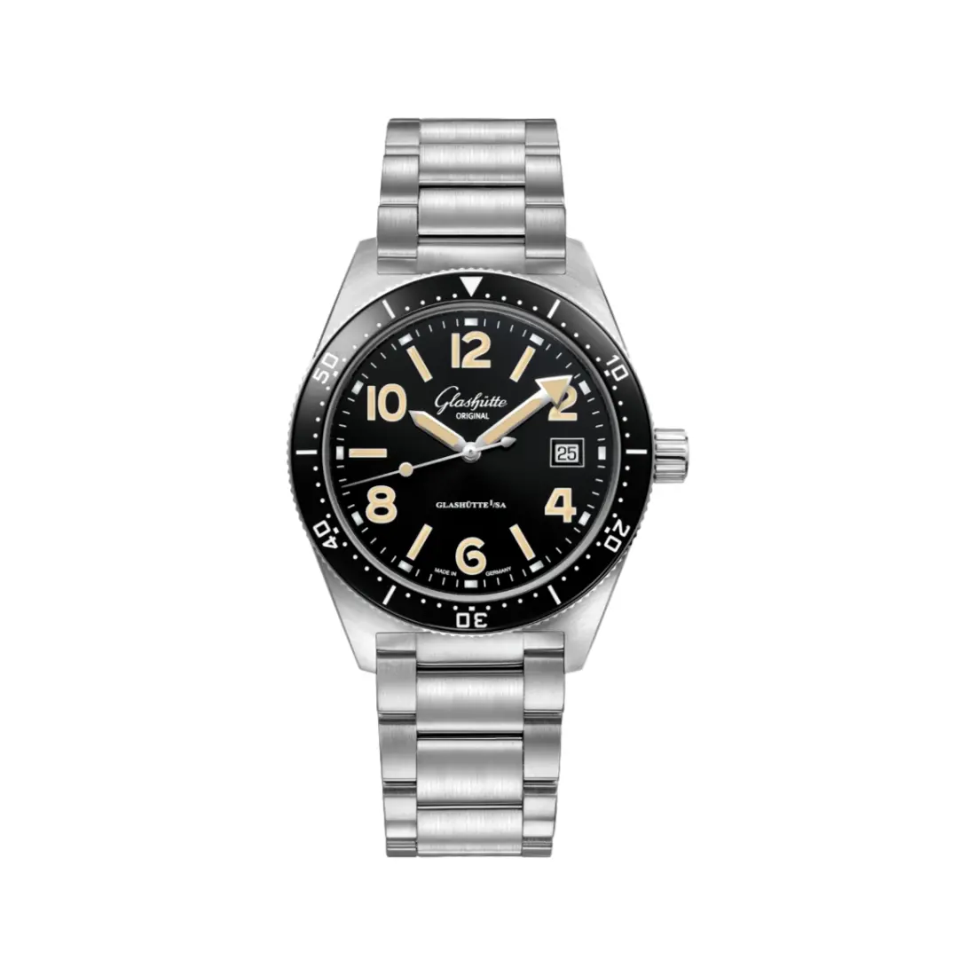 Seaq Sapphire Caseback 39.5Mm - Galvanized Black On Bracelet 1