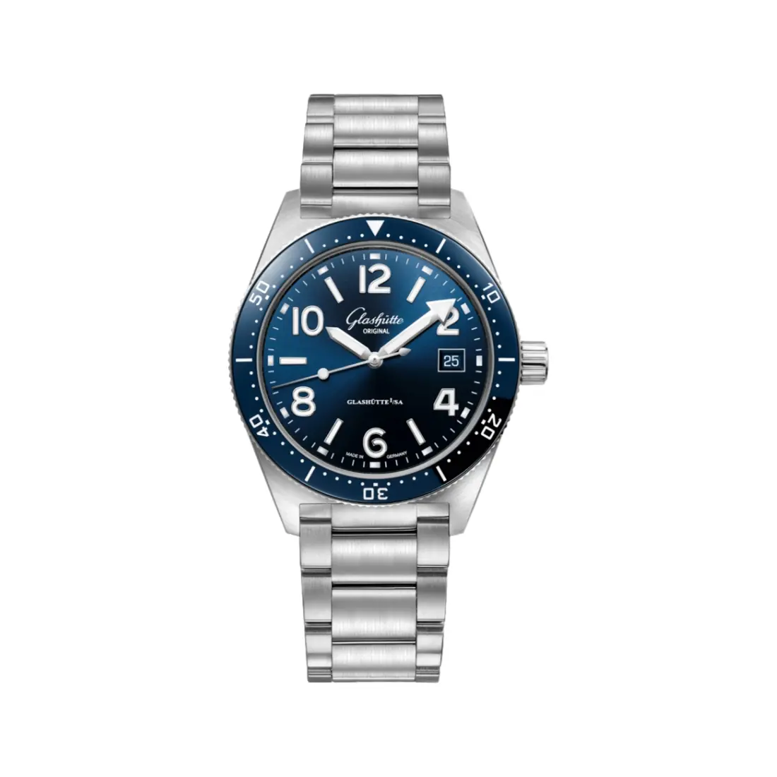 Seaq Sapphire Caseback 39.5Mm - Galvanized Blue On Bracelet 1