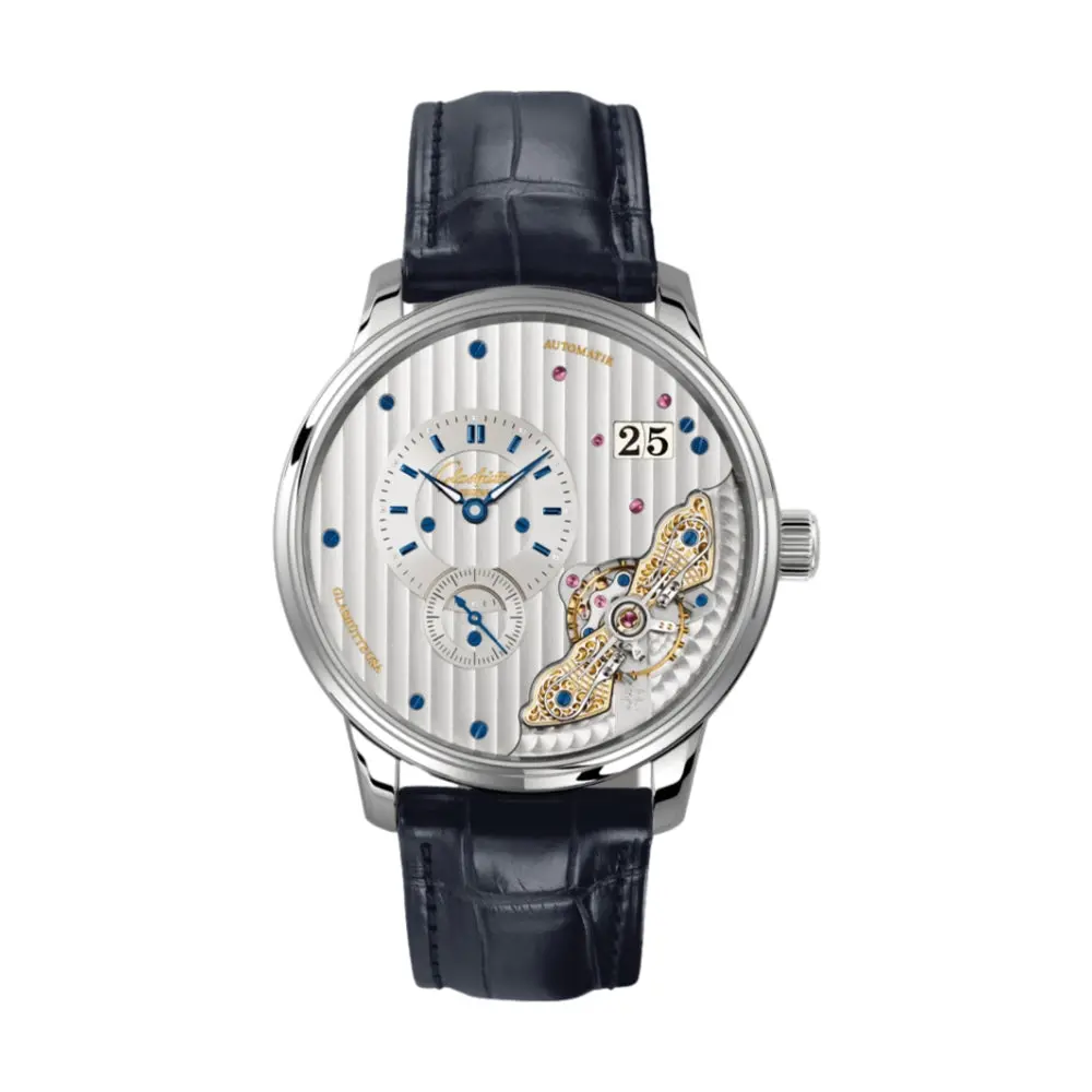 Panomaticinverse 42Mm - Ivory On Strap 1