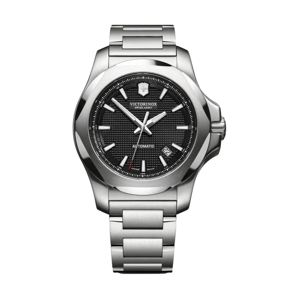 I.N.O.X. Mechanical, Black Dial, Stainless Steel Bracelet 1
