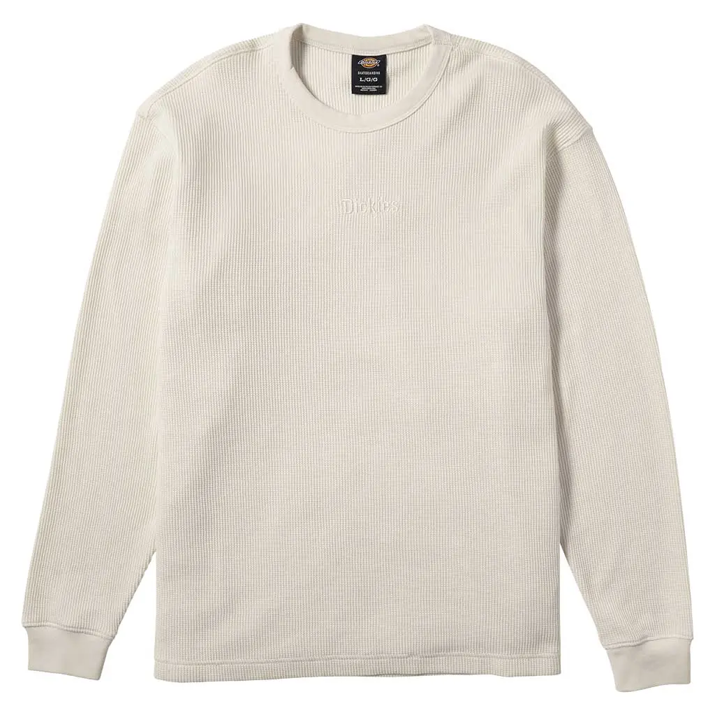 Dickies Tom Knox Thermal Embroidert Ls Tee - Cream 1