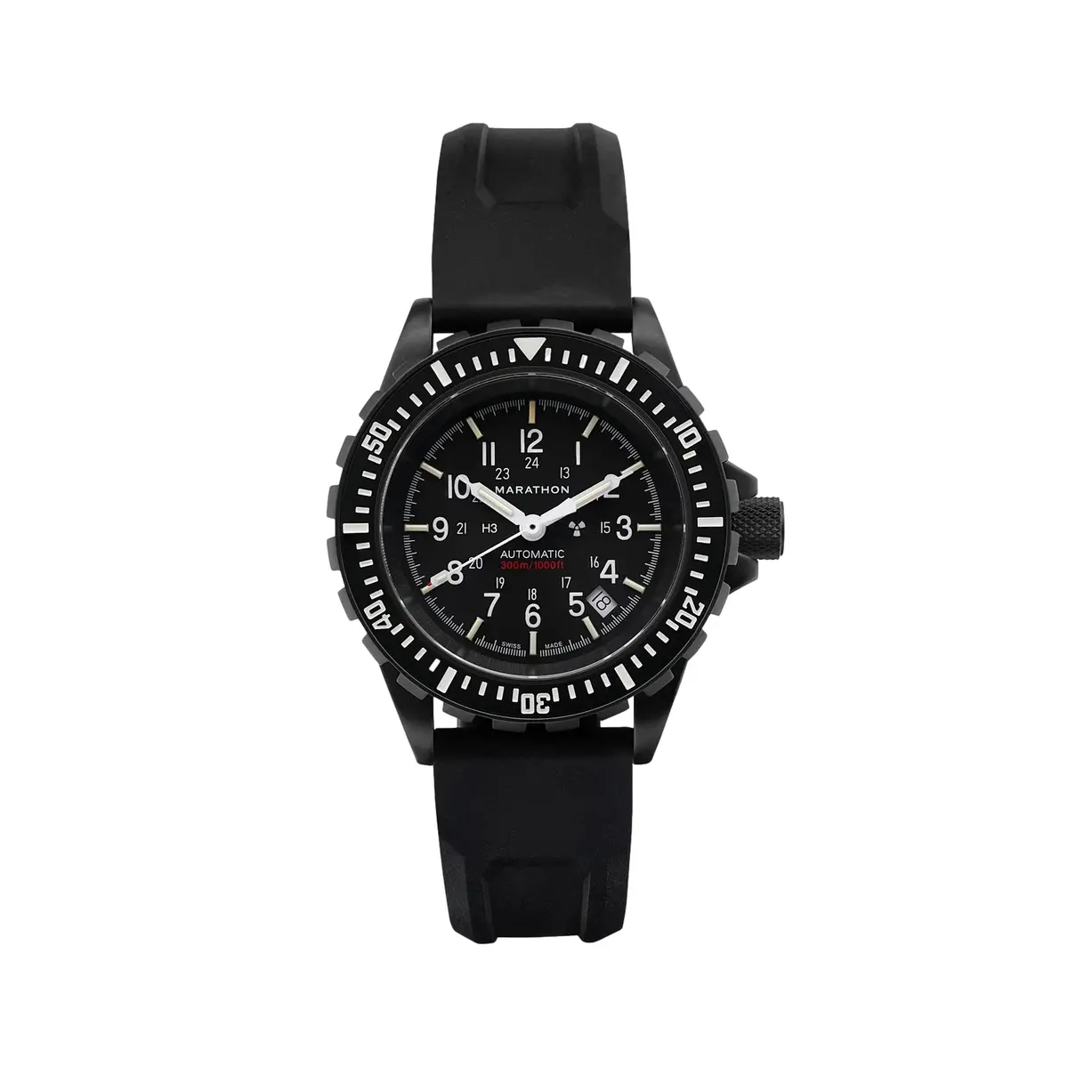 Gsar Diver's Automatic Anthracite 41Mm - Black On  Rubber Strap 1