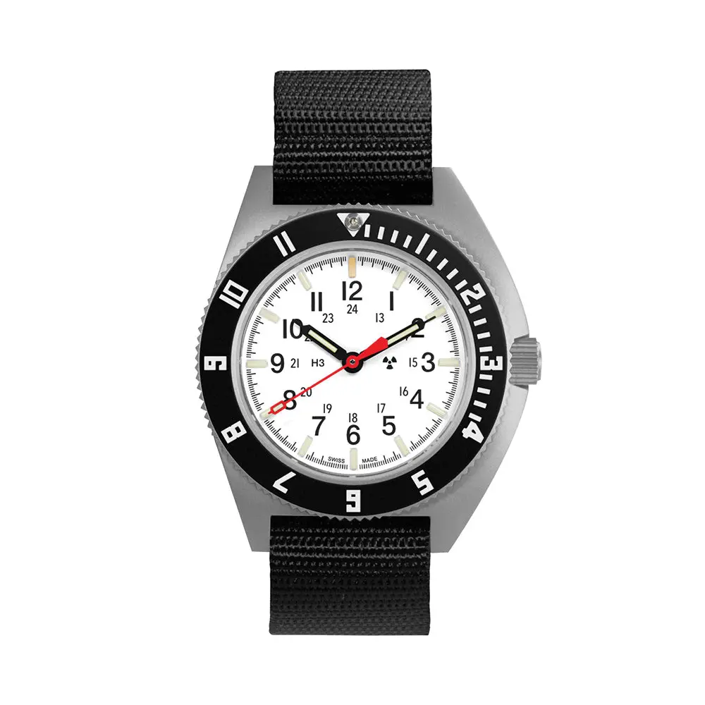 Ssnav No Date Arctic Edition 41Mm - Arctic On Ballistic Nylon Strap 1