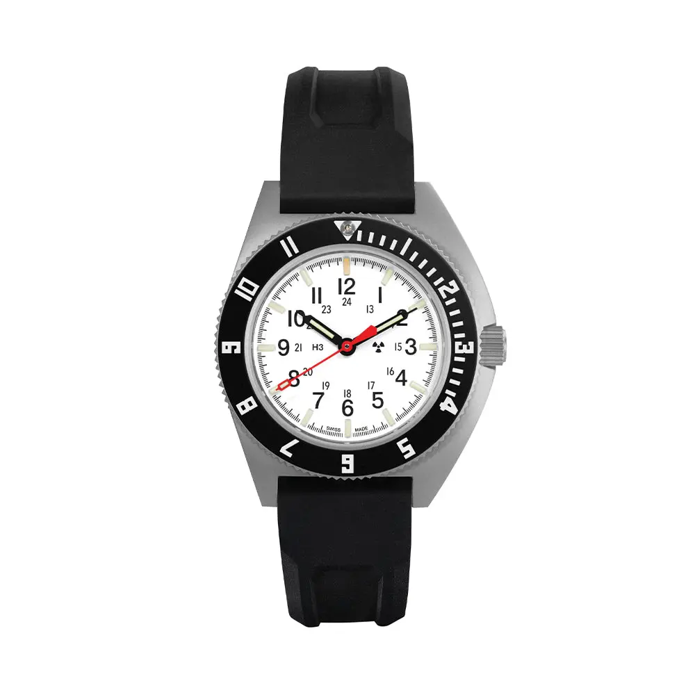 Ssnav No Date Arctic Edition 41Mm - Arctic On Rubber Strap 1