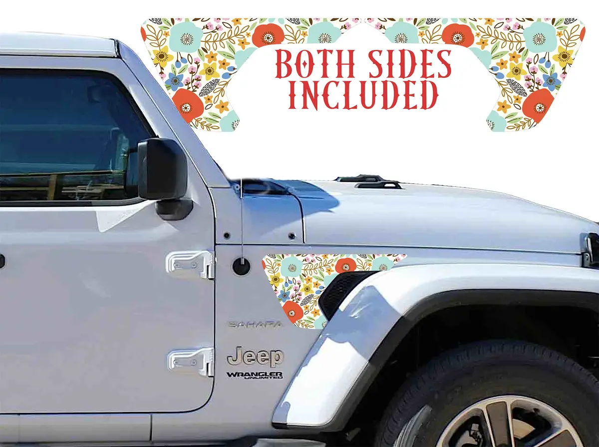 Fender Vent For The Jl Or Jt 2018 Or Newer Flowers 1
