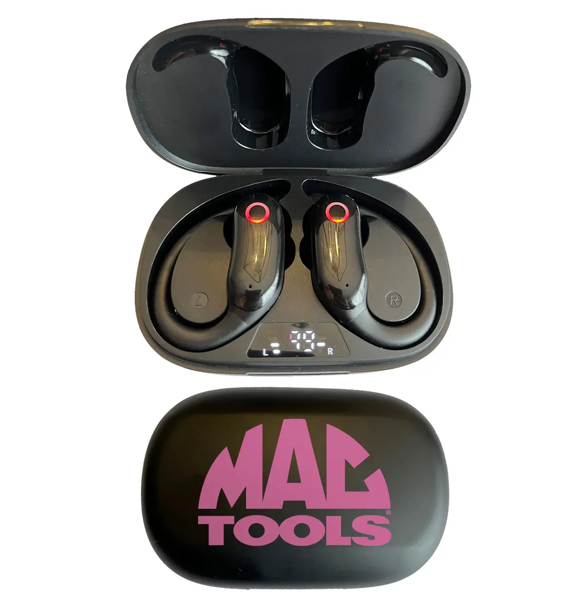 Pink Logo Wireless Headphones 1