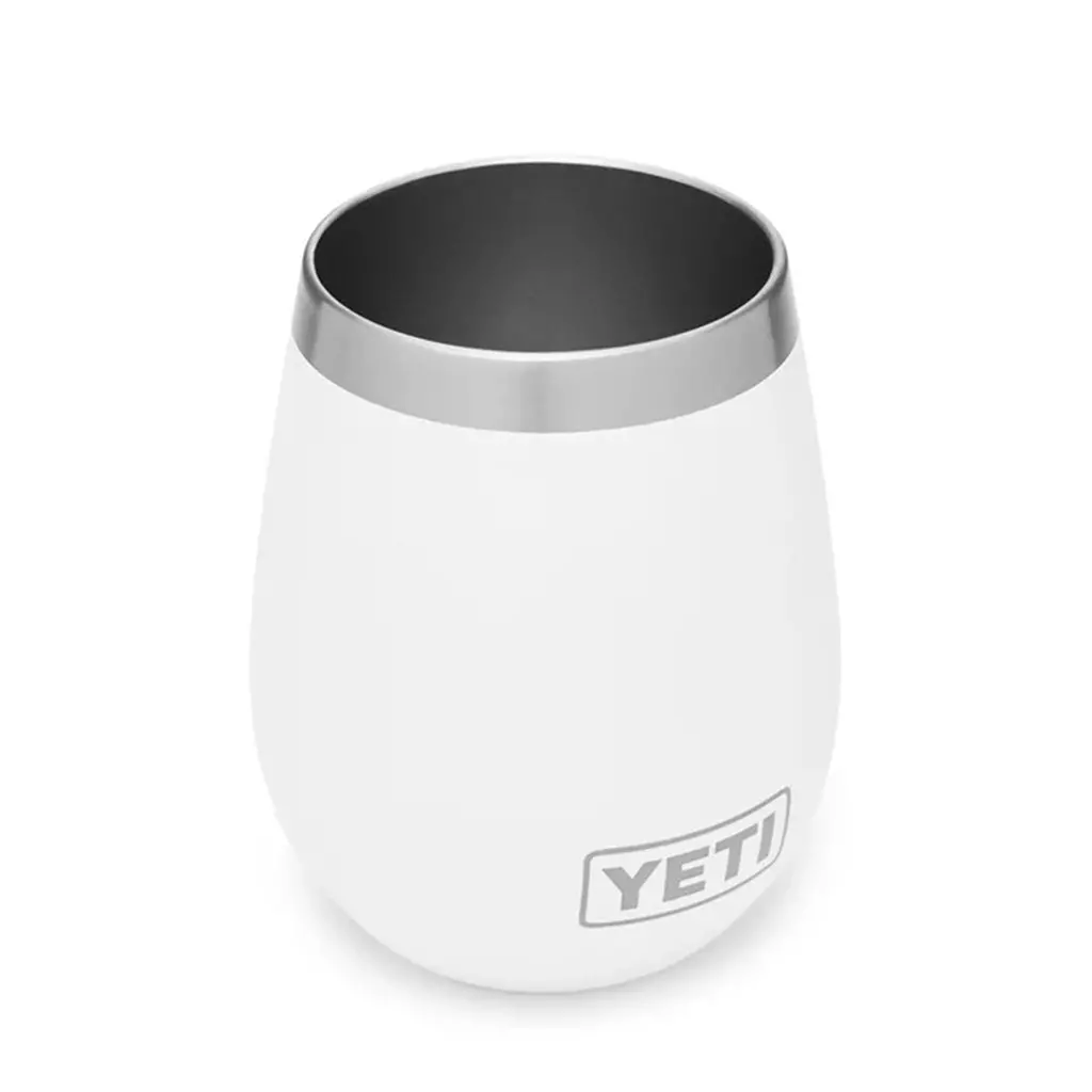 Yeti Rambler 10 Oz Wine Tumbler - White 1