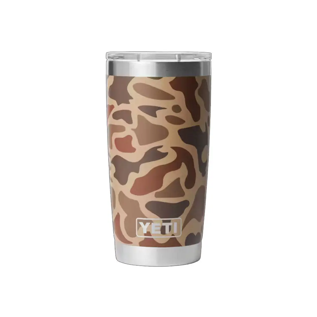 Yeti Rambler 20 Oz Tumbler - Wetlands Camo 1