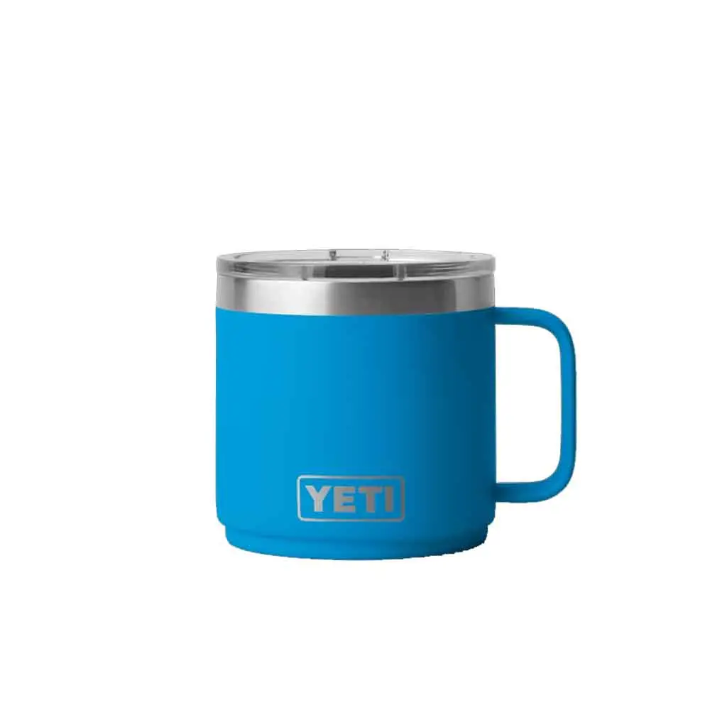 Yeti Rambler 14Oz Mug Ms - Big Wave Blue 1