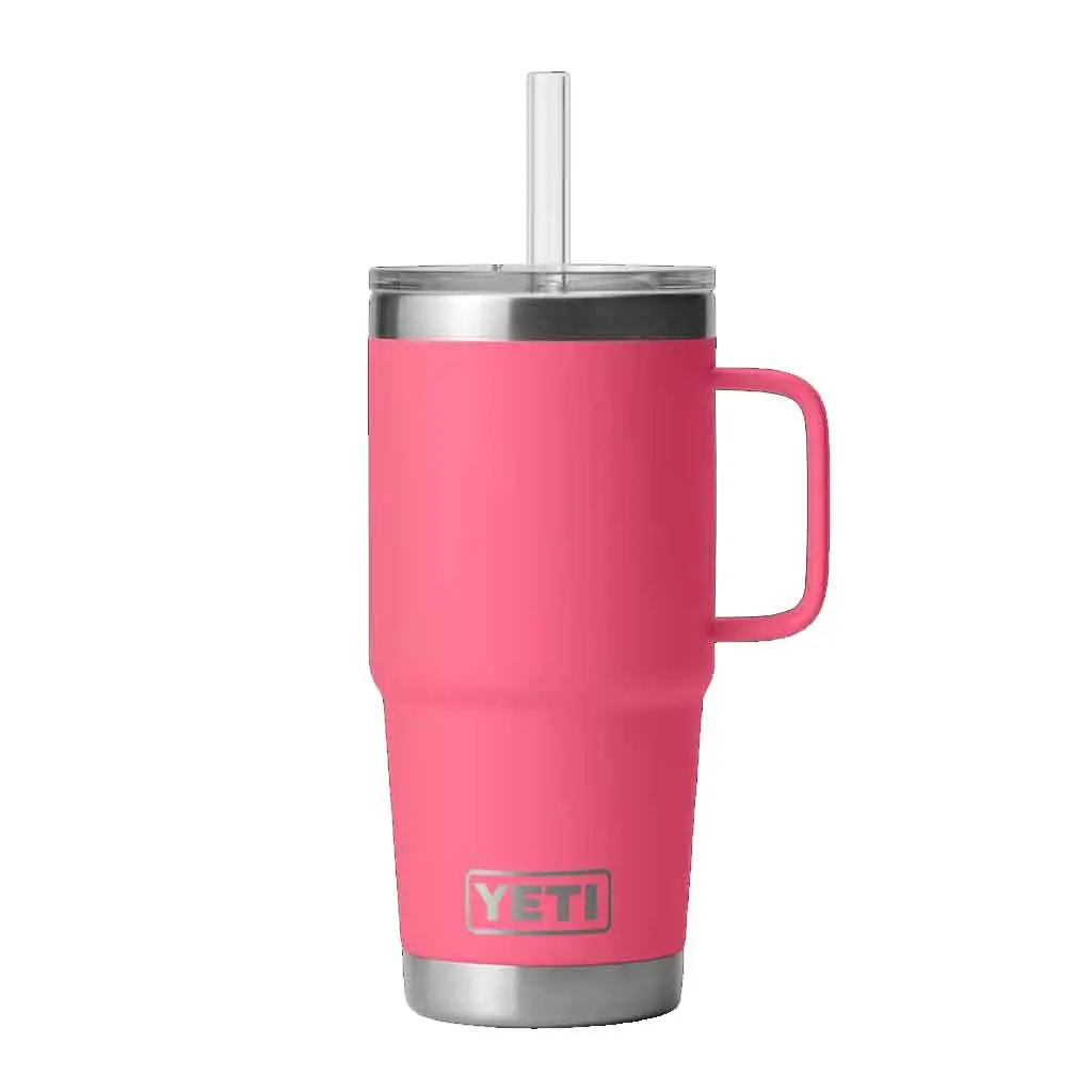 Yeti Rambler 25Oz Straw Mug - Tropic Pink 1