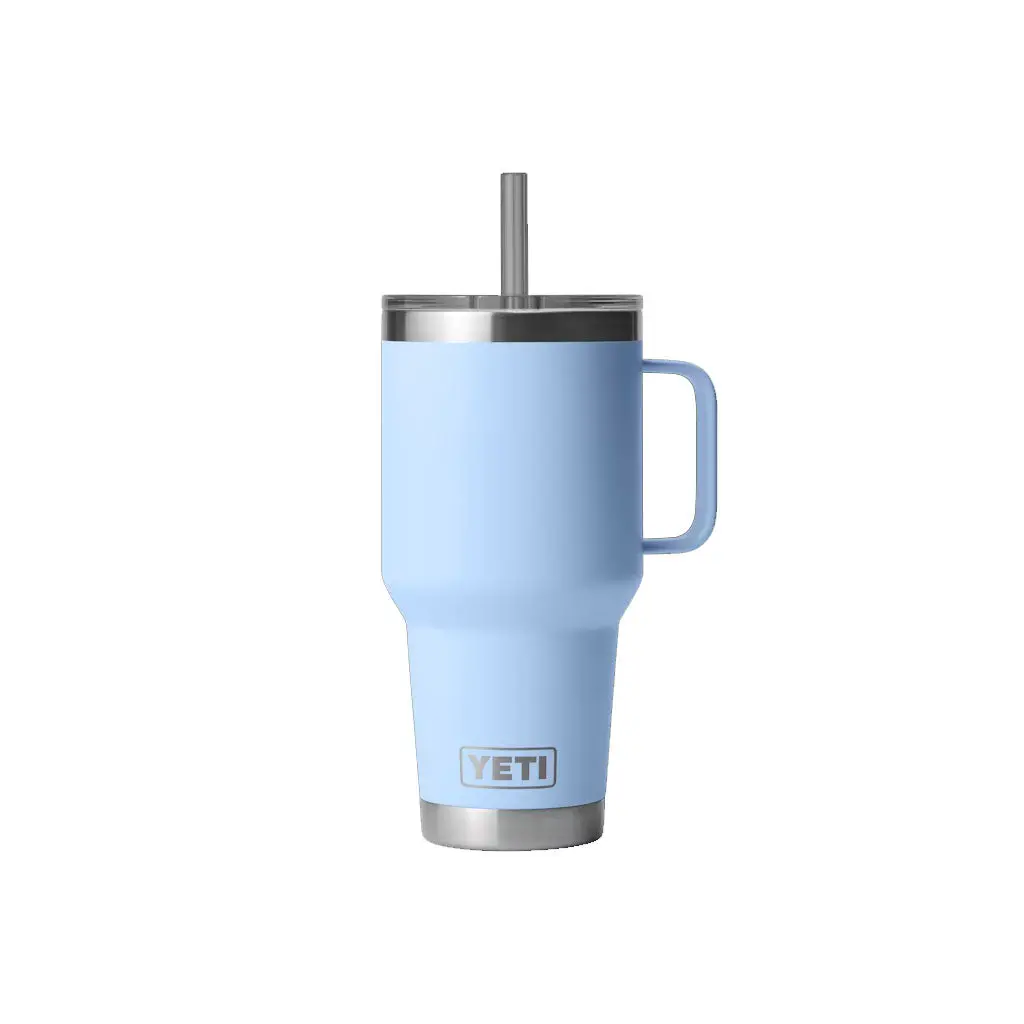 Yeti Rambler 35Oz Straw Mug - Big Sky Blue 1