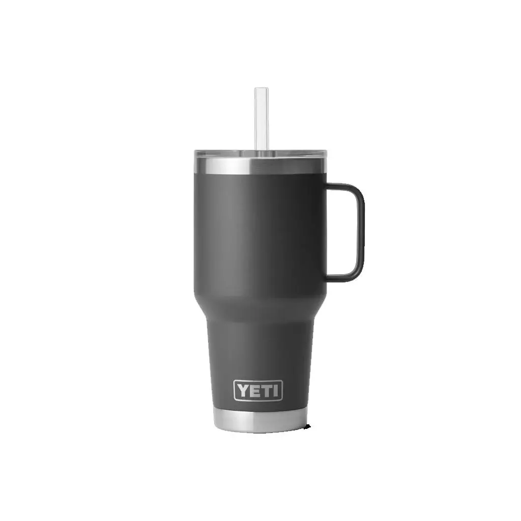 Yeti Rambler 35Oz Straw Mug - Black 1