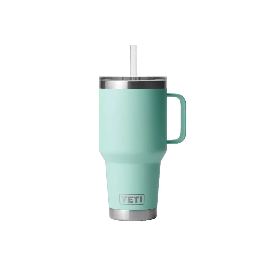Yeti Rambler 35Oz Straw Mug - Seafoam 1