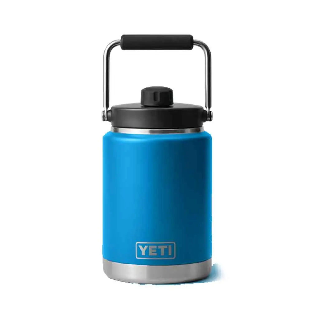 Yeti Rambler Half Gallon Jug - Big Wave Blue 1