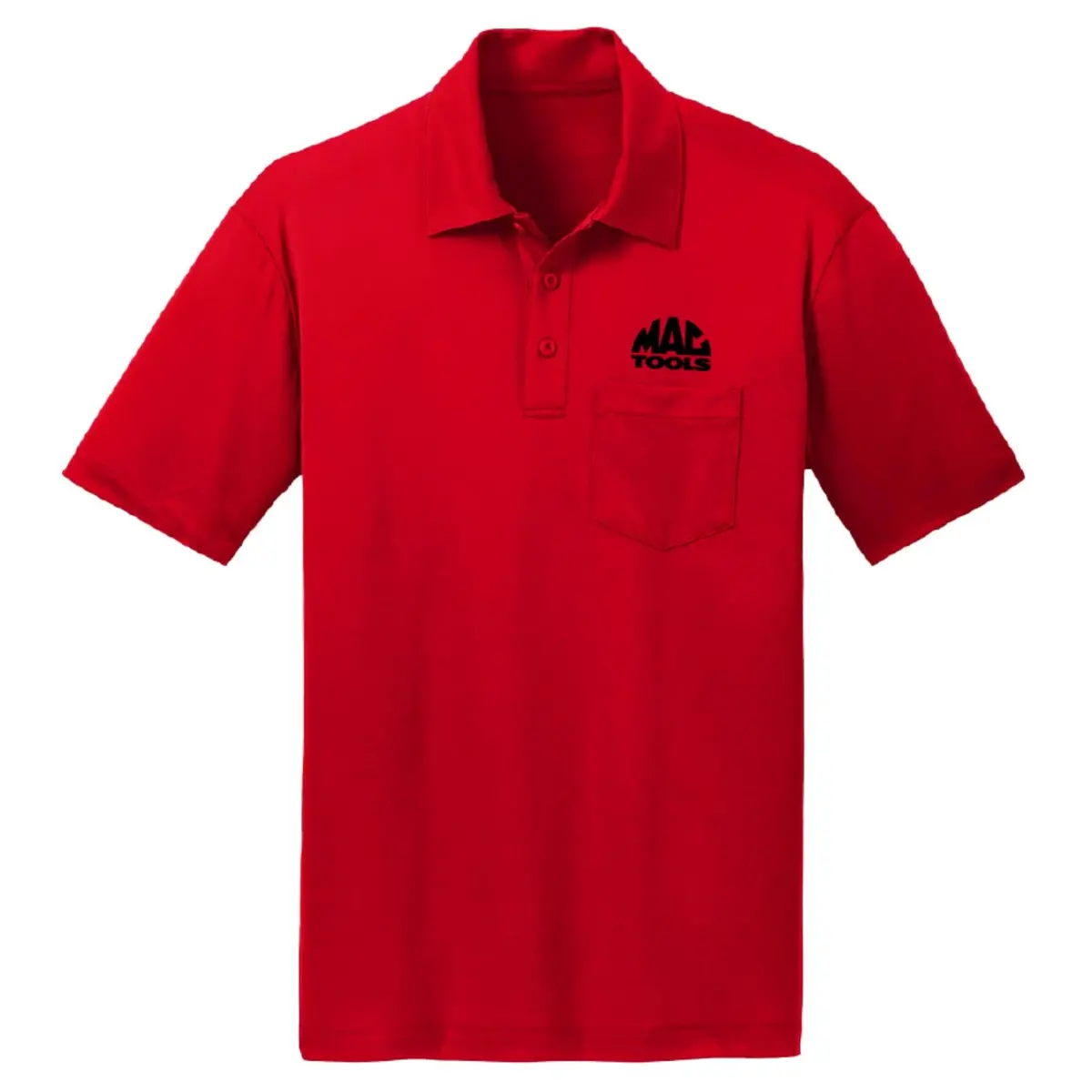 Red Performance Polo 4