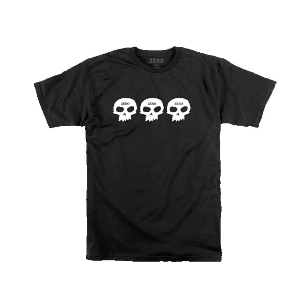 Zero 3 Skull S/S T-Shirt - Black 1