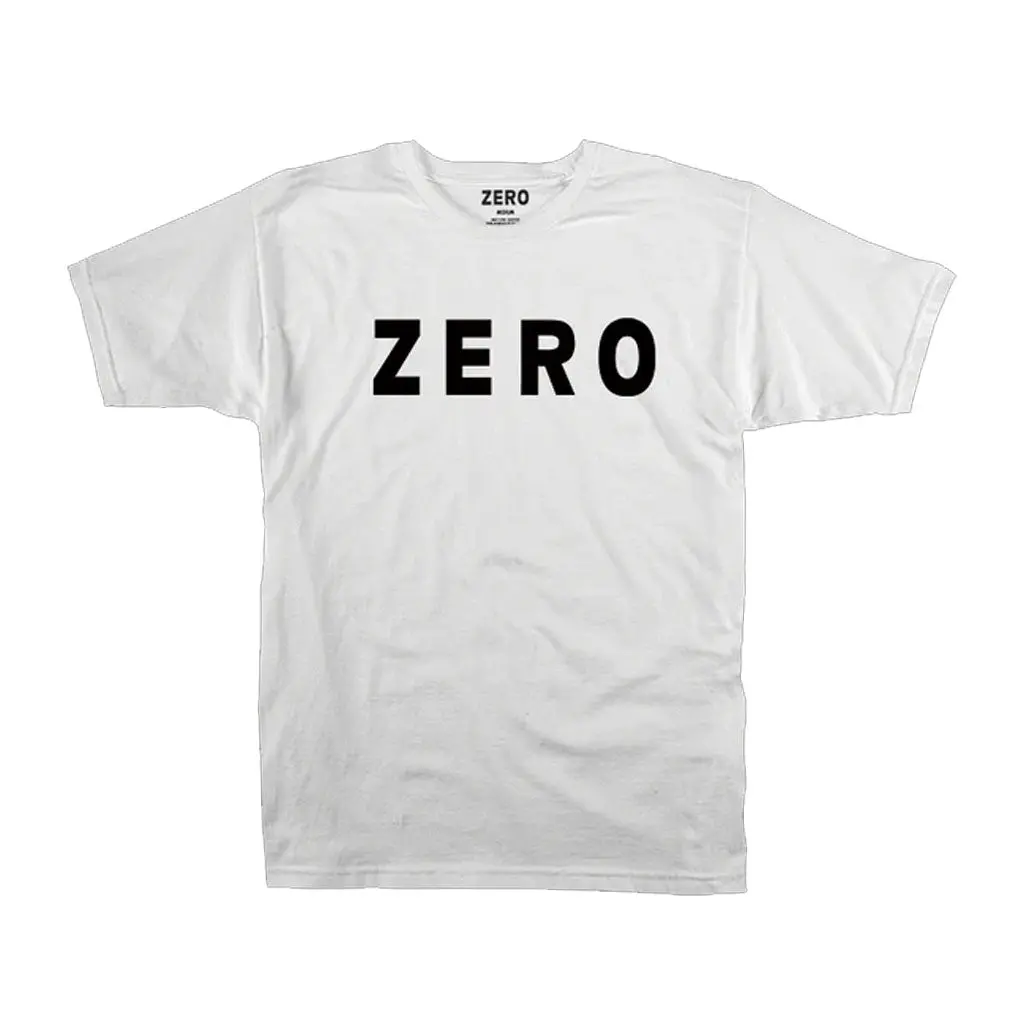 Zero Army T-Shirt - White/Black 1