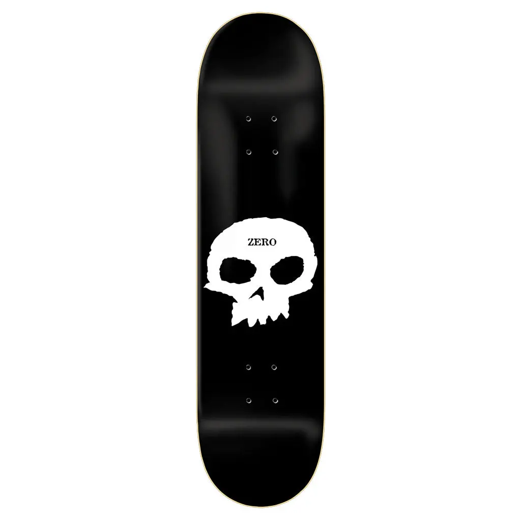 Zero Single Skull Deck - Black 1