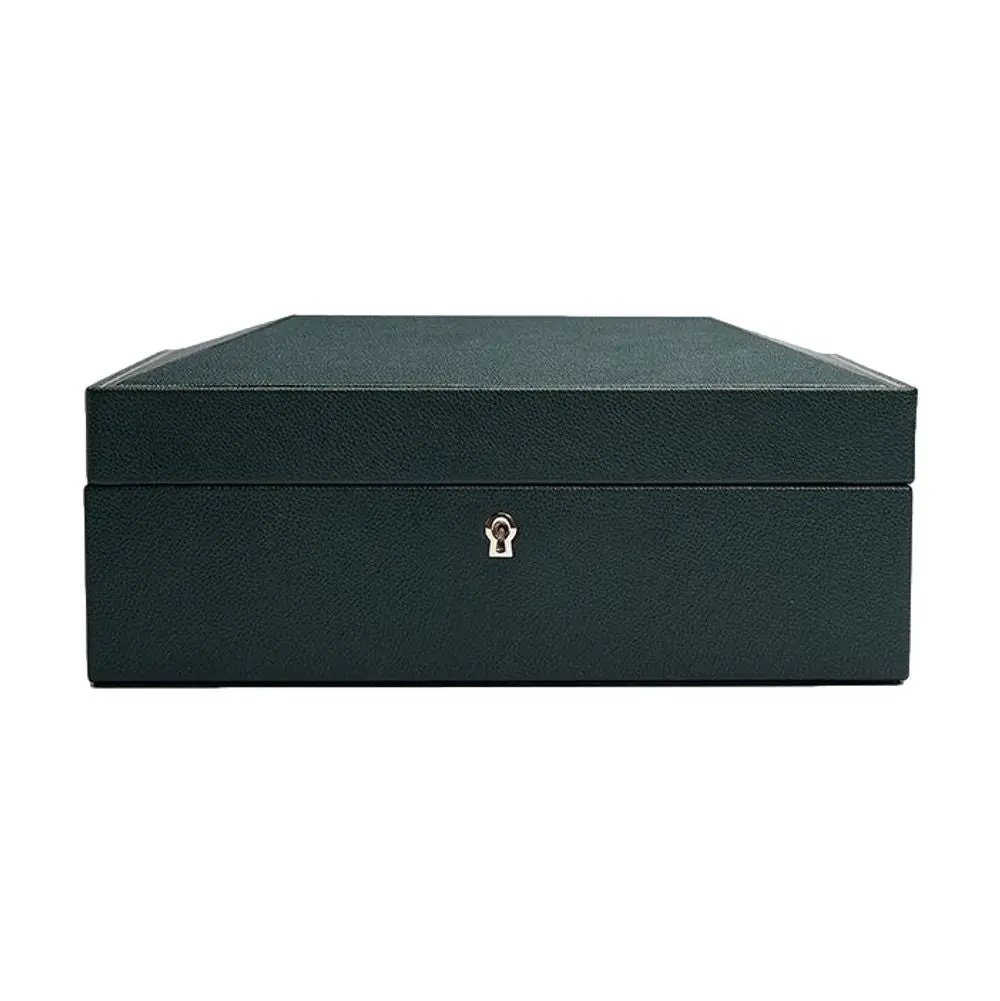 British Racing 8 Pc Watch Box Green 1