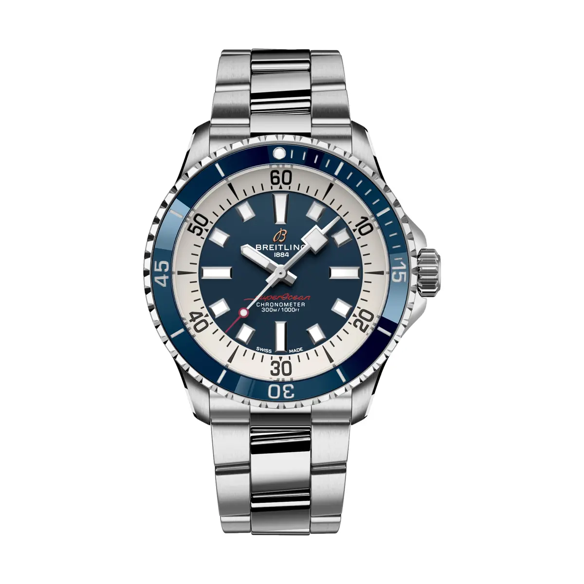 Superocean Automatic 42Mm - Blue On Bracelet 1