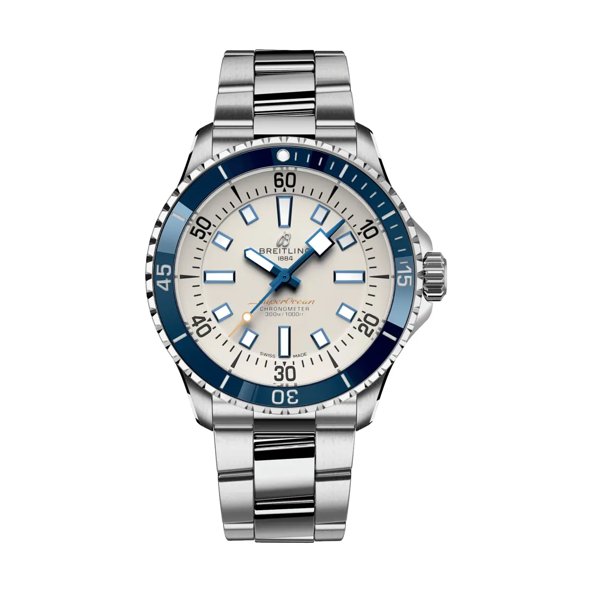 Superocean Automatic 42Mm - Cream On Bracelet 1