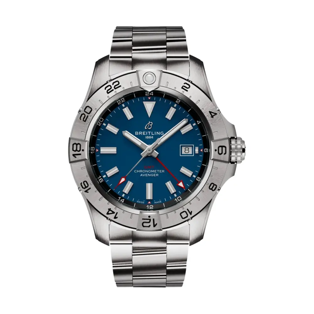 Avenger Automatic Gmt 44Mm - Blue On Bracelet 1