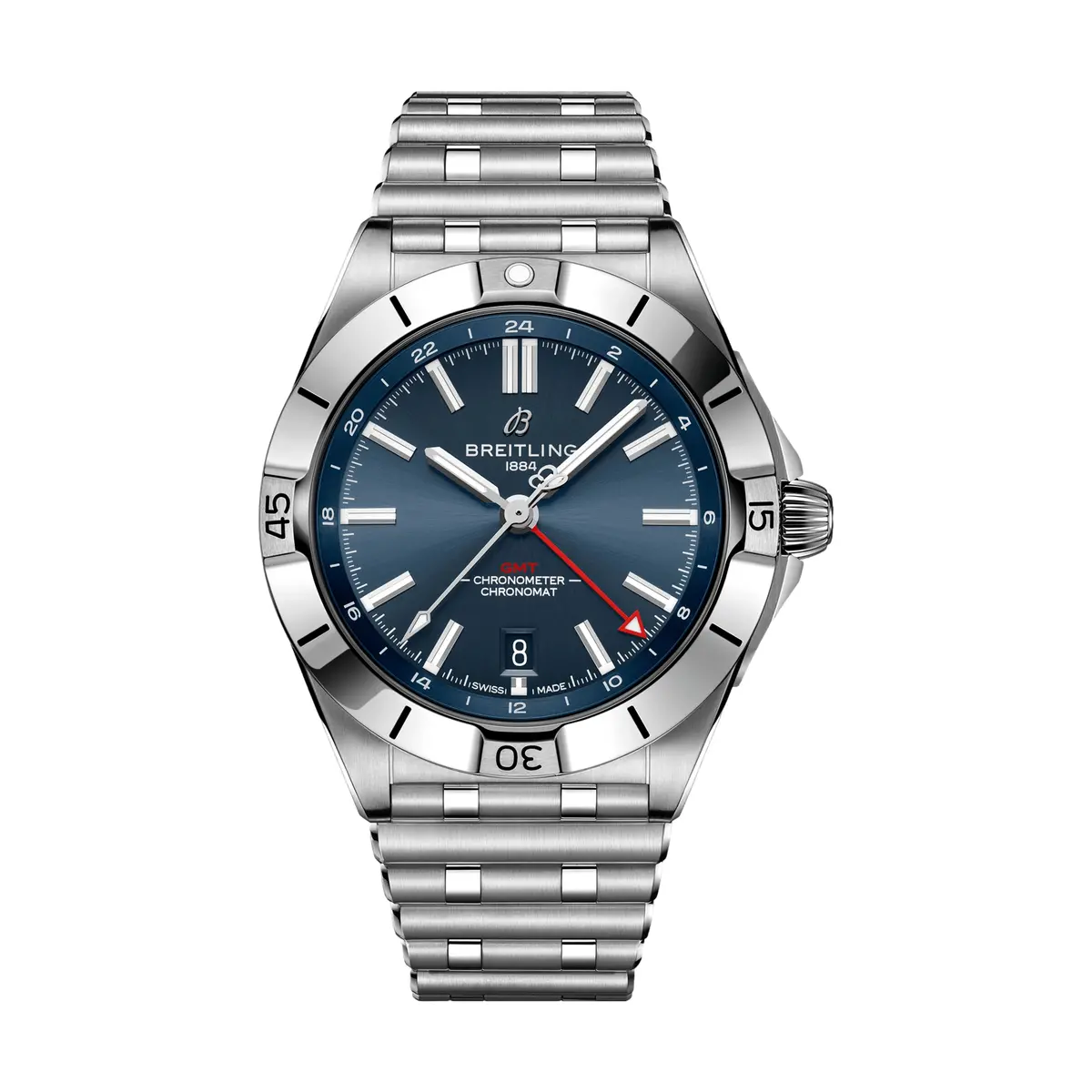 Chronomat Automatic Gmt 40Mm - Blue On Bracelet 1