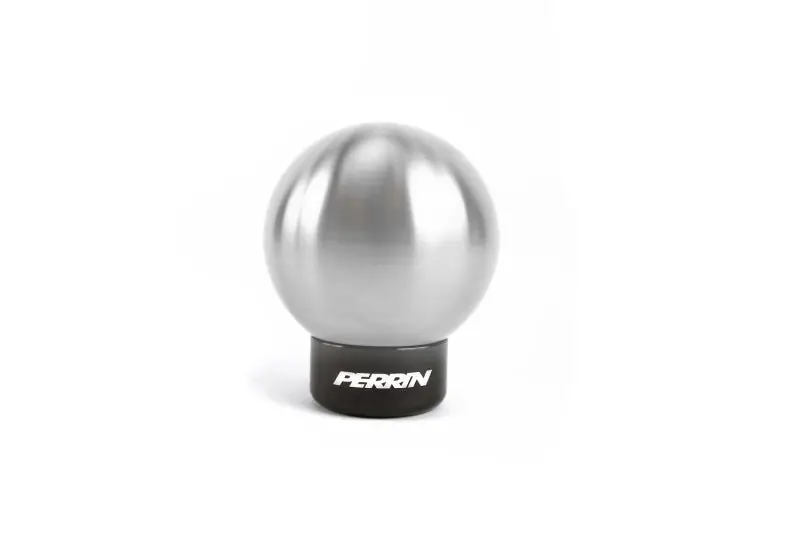 Perrin Brushed Stainless Steel Shift Knob For 2013–2020 & 2022 Subaru Brz / Toyota Gr86 (Automatic, 2.0" Diameter) 1