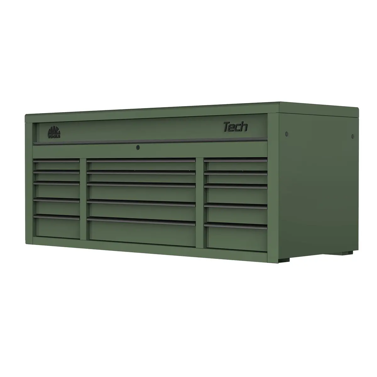Tech™ Series 15-Drawer Top Chest - Olive Green 1