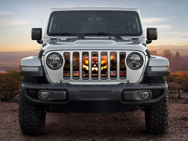 Jack-O-Lantern Grill Insert 1