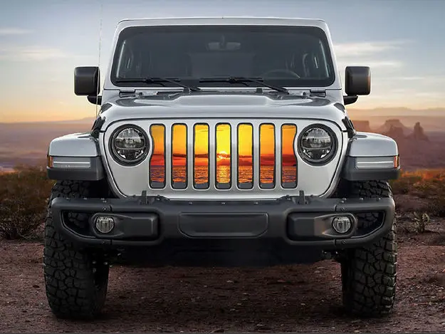 Amazing Sunset Grill Insert 2