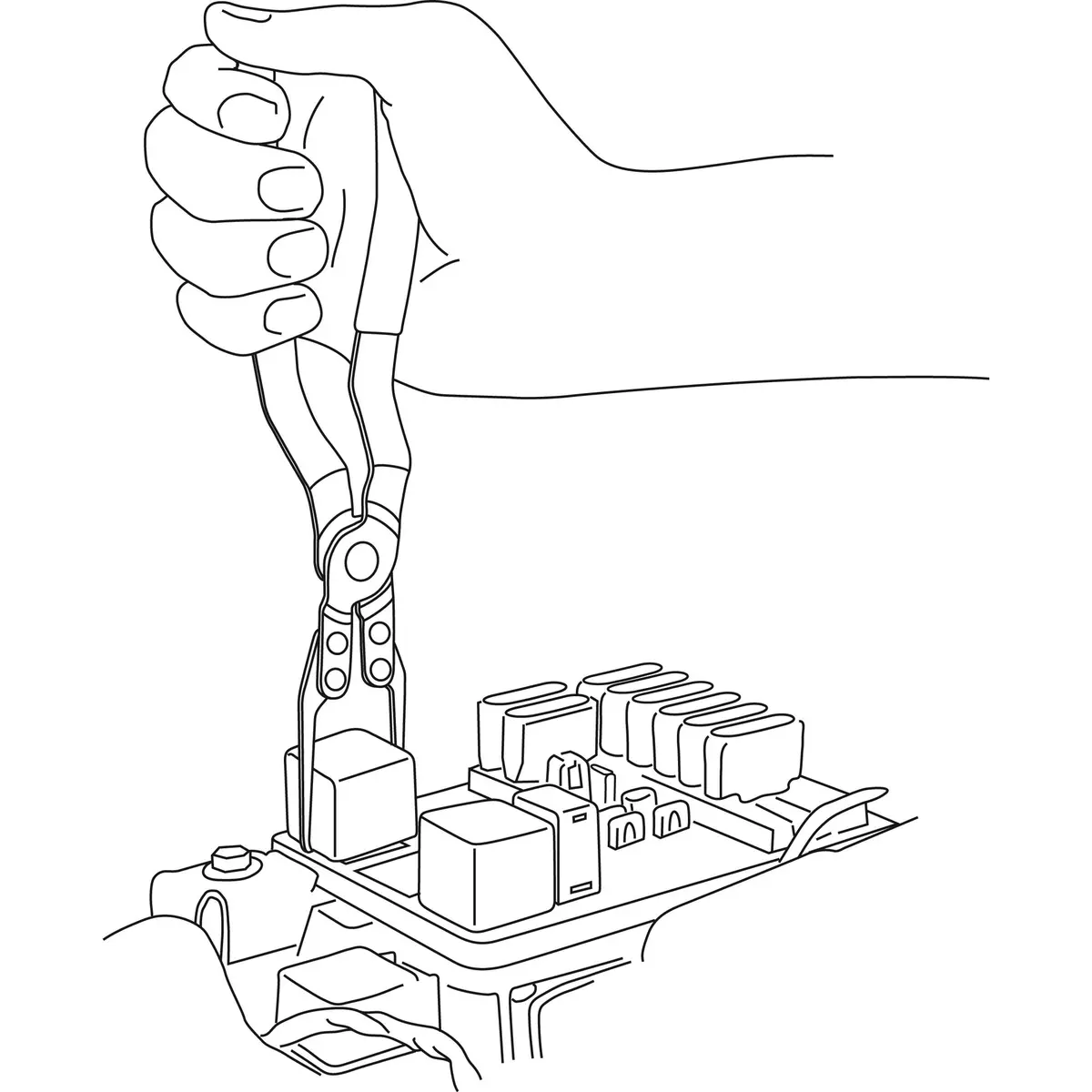 Relay Puller Pliers 1