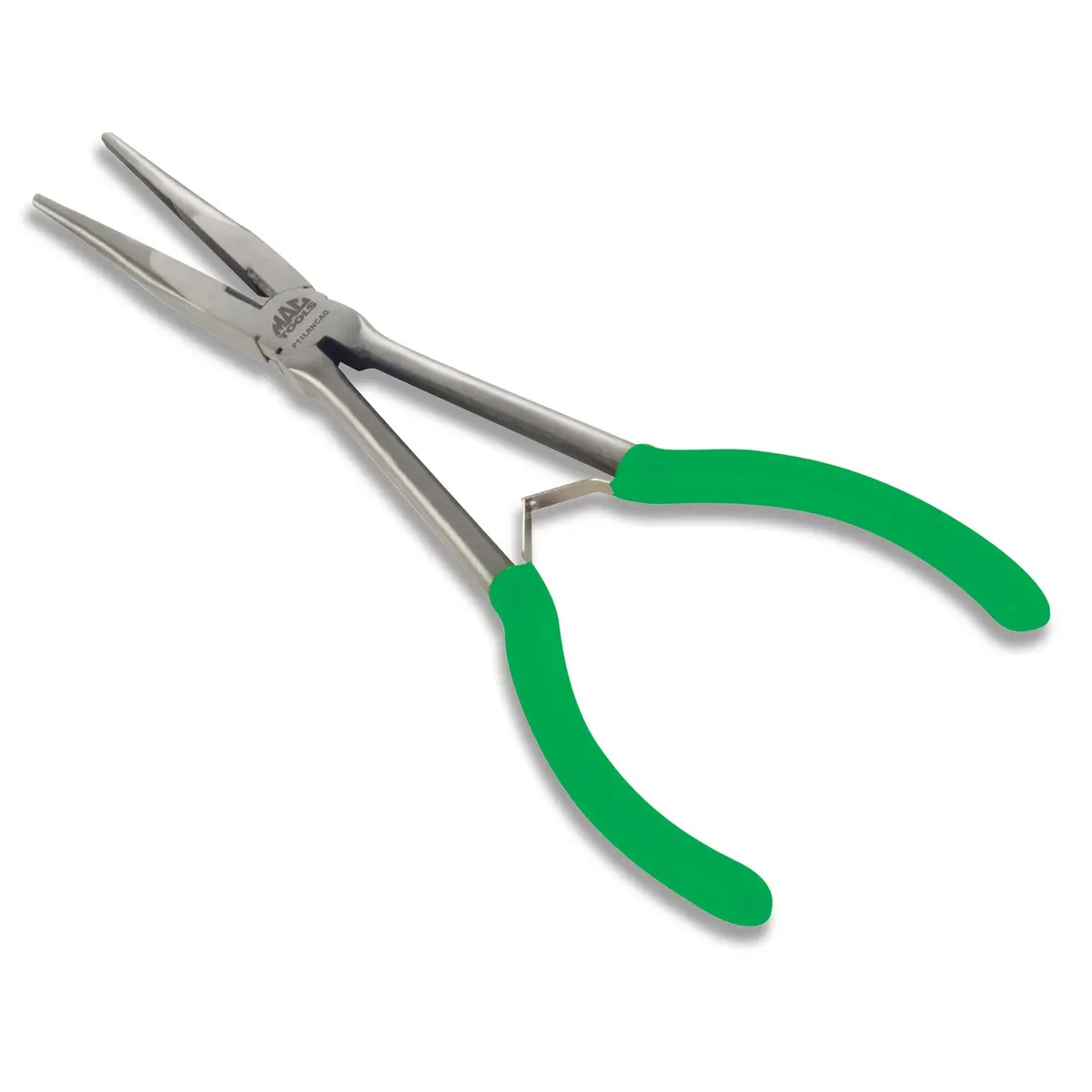 Long-Reach Long-Nose Pliers With Cutter 11" - Green 1