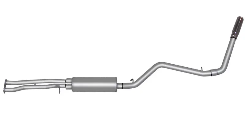 Gibson Aluminized Cat-Back Exhaust — Single System For 1996–1997 Chevrolet C1500 (5.7L) 1