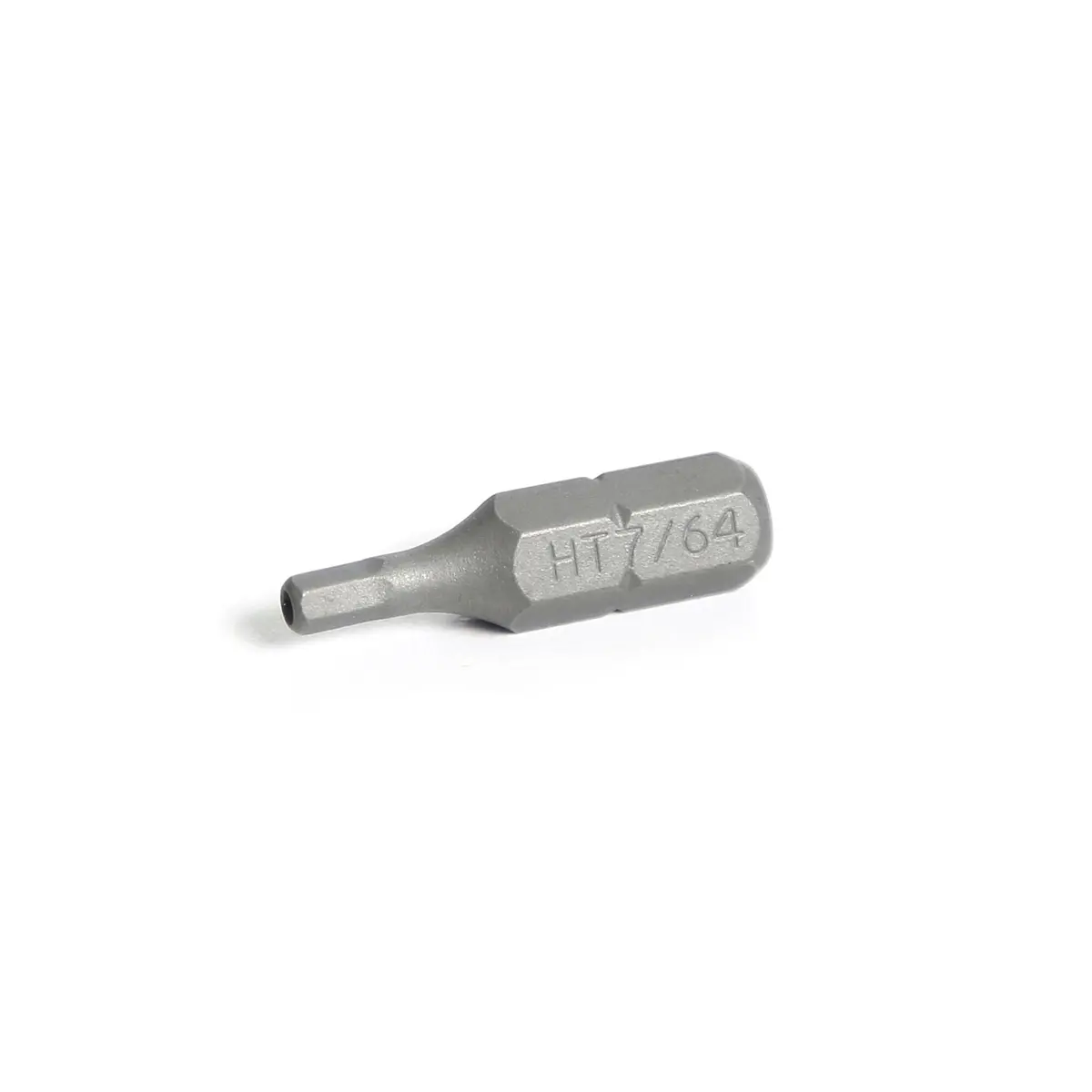 1/4" Hex Drive Tamper-Resistant Hex Bit 1" - 7/64" 1