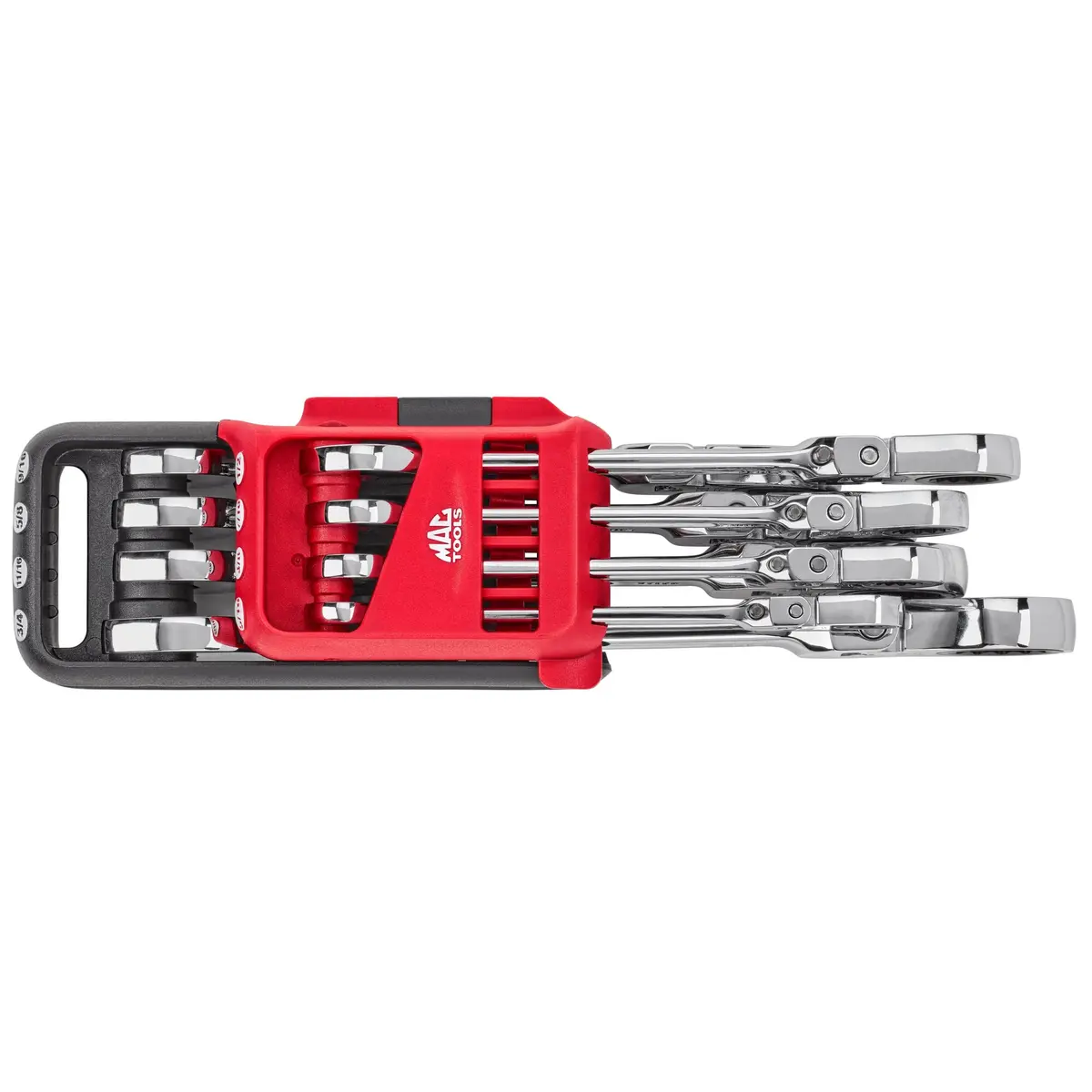 8-Pc. Sae Locking Flexible-Head Ratcheting Wrench Set 1