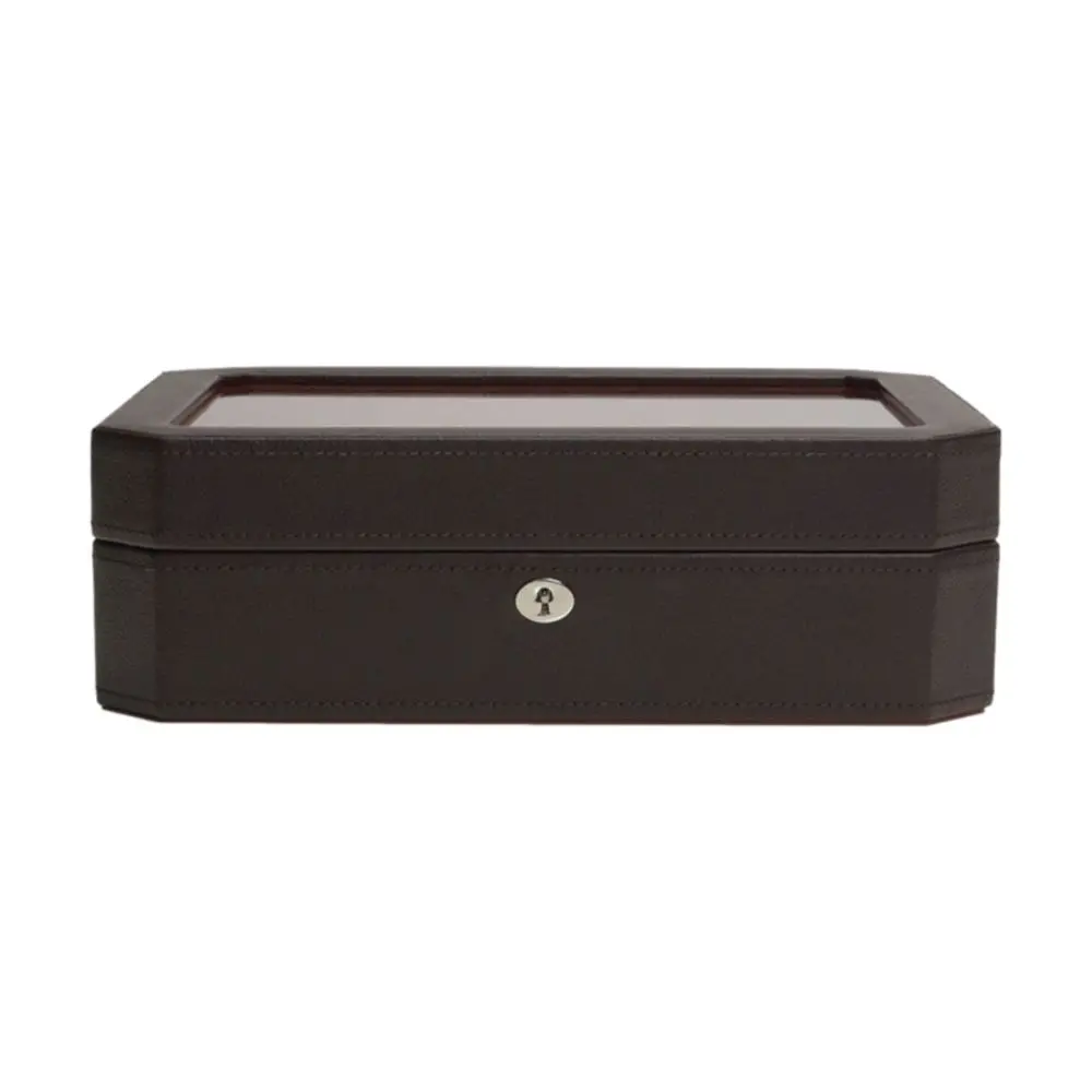 Windsor 10 Piece Watch Box Brown/Orange 1